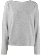 Fabiana Filippi Fine Knit Sweater - Grey