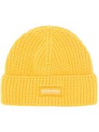 Woolrich Folded Beanie - Yellow & Orange