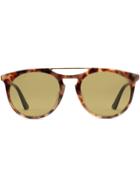 Gucci Eyewear Occhiali Da Sole Rotondi In Acetato - Brown