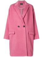 Isabel Marant Filipo Oversized Overcoat - Pink