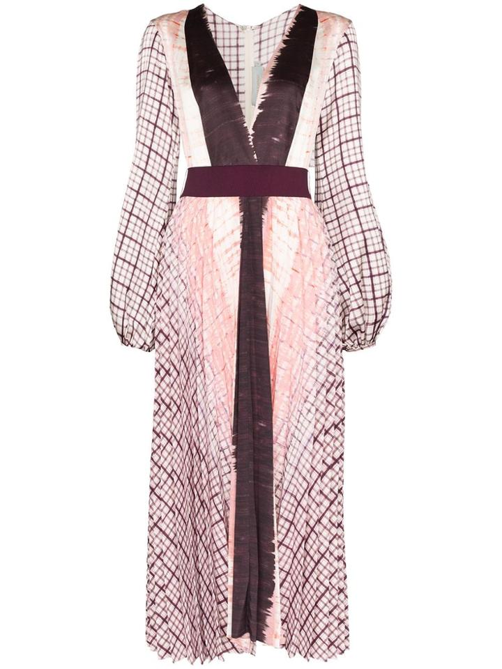 Silvia Tcherassi Darcy Printed Midi Dress - Purple