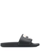 Karl Lagerfeld Ikonik Slides - Black