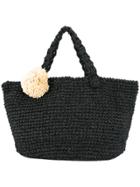 711 Carradine Malibu Beach Bag - Black