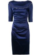 Talbot Runhof Morena Dress - Blue