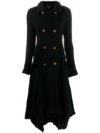 Comme Des Garçons Vintage Long Knitted Coat - Black