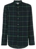 Department 5 Tartan Check Shirt - Green