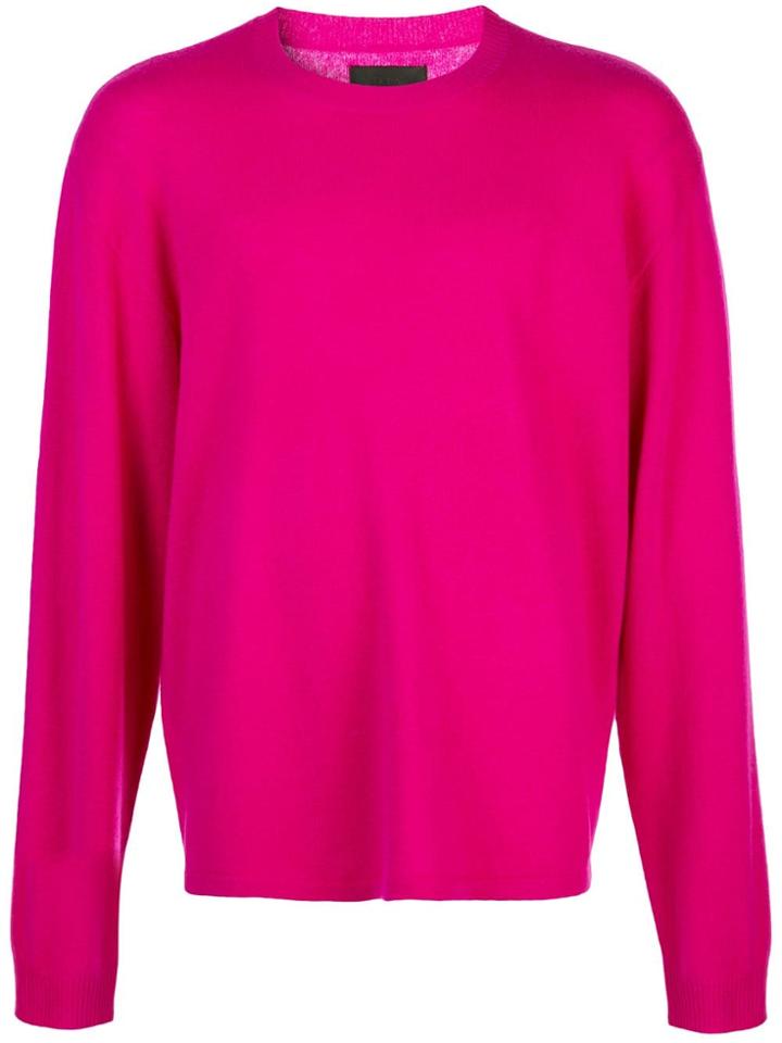 Rta 87 Crew Neck Sweater - Pink