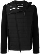 Valentino Vltn Logo Wool Padded Jacket - Black