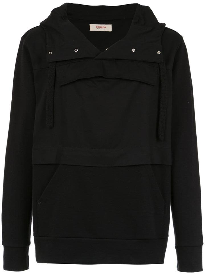 Osklen Cuts Coat - Black