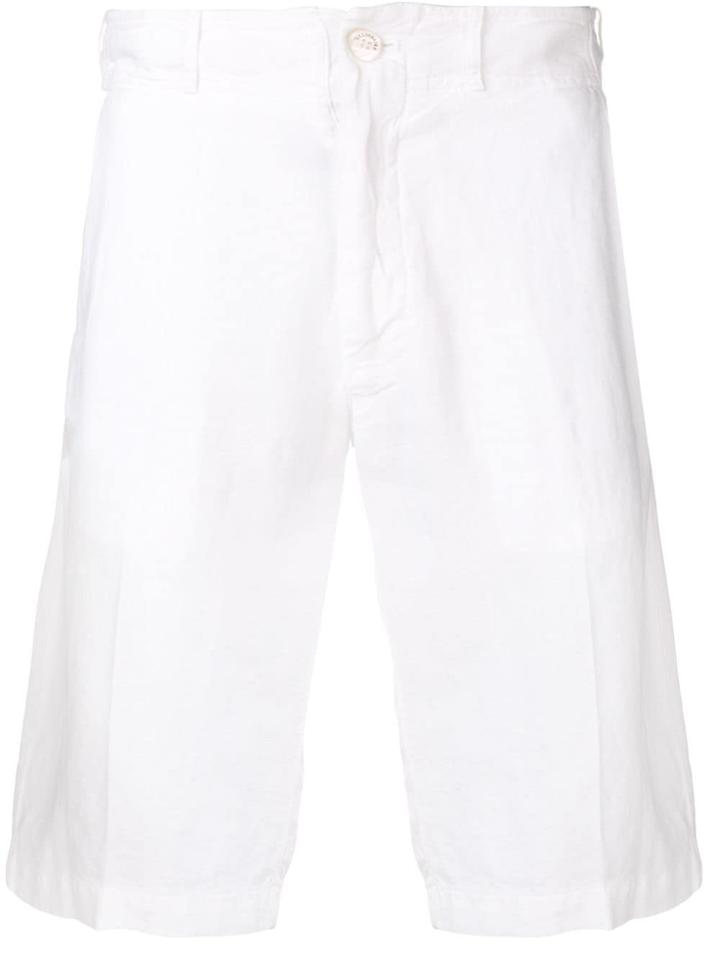 Billionaire Embroidered Logo Bermuda Shorts - White