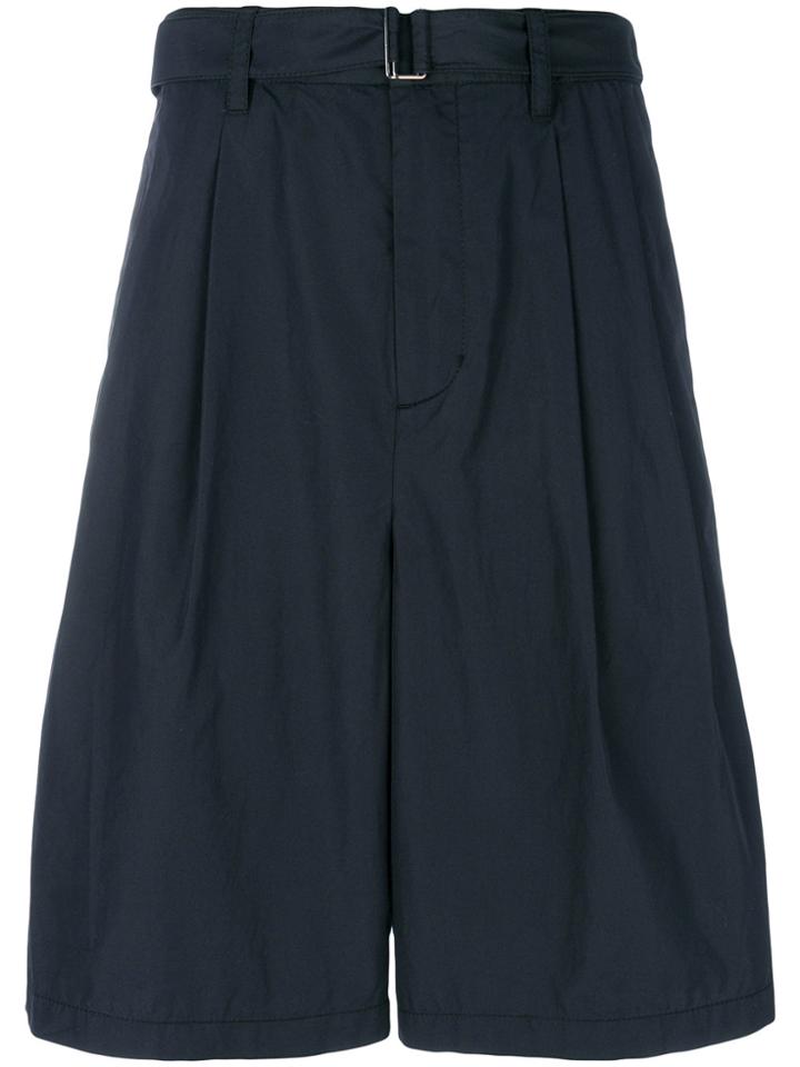 3.1 Phillip Lim Belted Bermuda Shorts - Blue