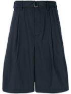 3.1 Phillip Lim Belted Bermuda Shorts - Blue