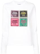 Opening Ceremony Medallion Patchwork Sweater - White