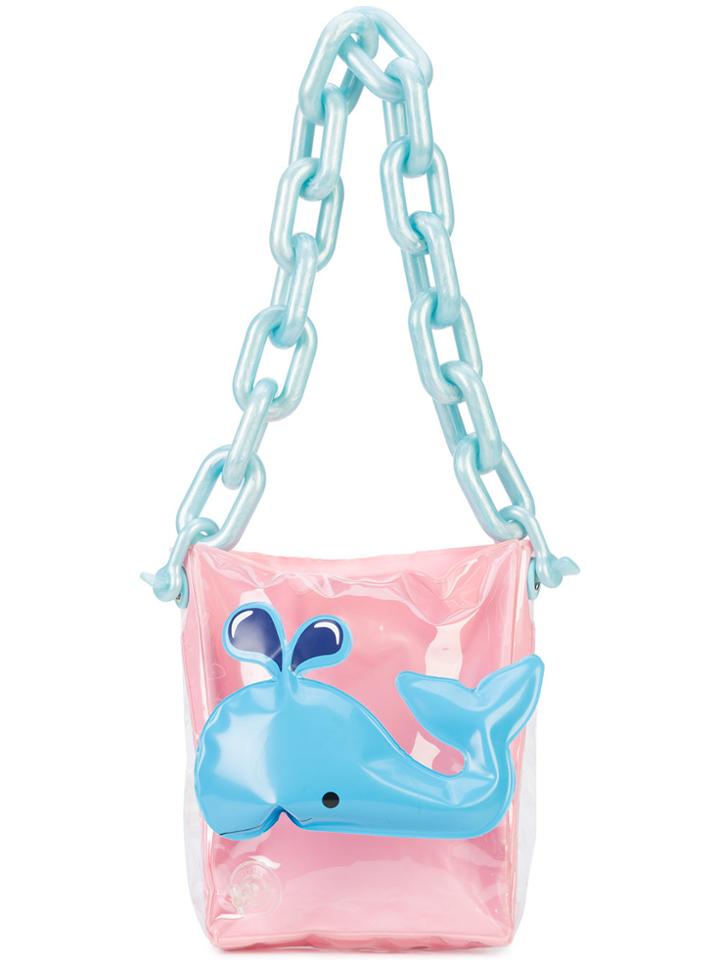 Mary Katrantzou Wale Inflatable Bag - Blue