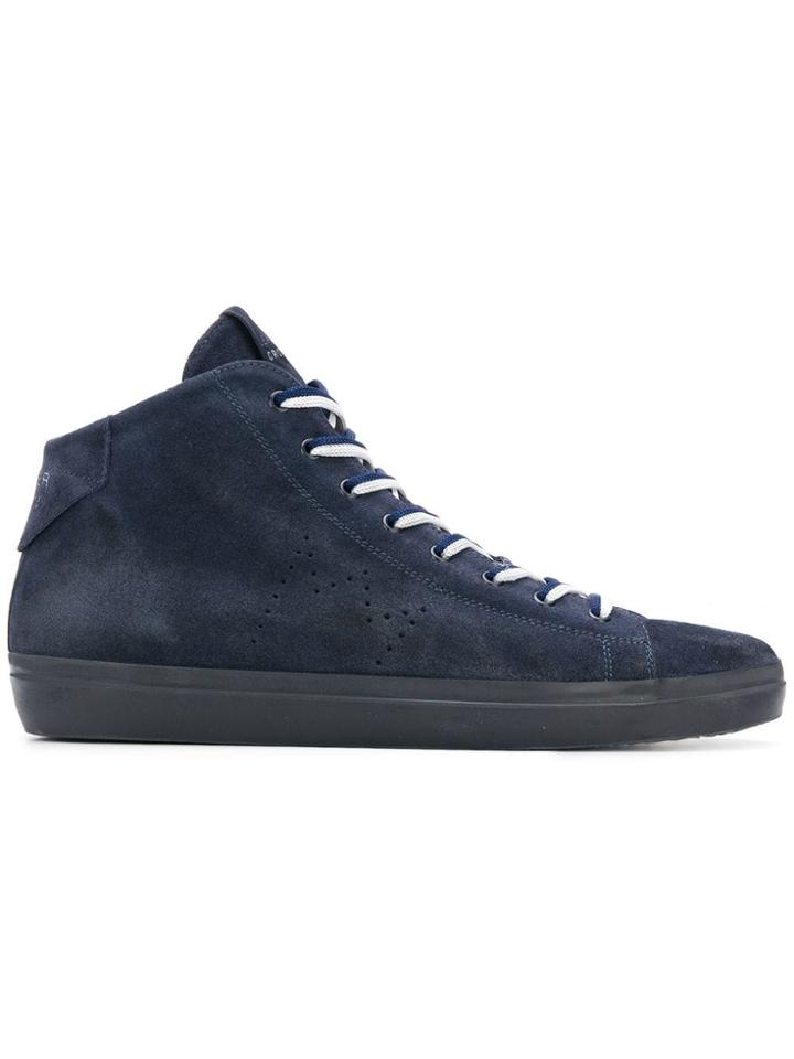 Leather Crown M13331 - Blue