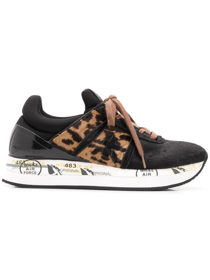 Premiata Liz Low Top Trainers - Black