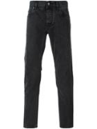 Dolce & Gabbana Slim Fit Jeans, Men's, Size: 52, Black, Cotton
