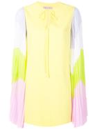 Emilio Pucci Contrast-sleeves Dress - Yellow & Orange
