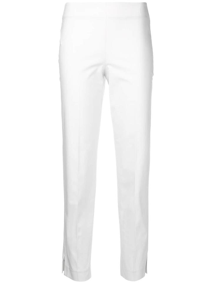 Brunello Cucinelli Cropped Slim-fit Trousers - Neutrals