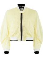 Haider Ackermann Quilted Bomber Jacket - Yellow