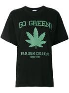P.a.r.o.s.h. Printed Quote T-shirt - Black