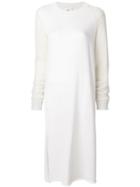 Lost & Found Rooms Long Knitted Dress - White