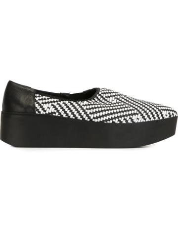 Vic Matie Pointy Woven Slippers