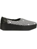 Vic Matie Pointy Woven Slippers