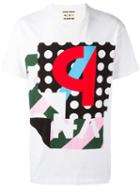 Henrik Vibskov 'ps' Print T-shirt, Men's, Size: Large, White, Cotton