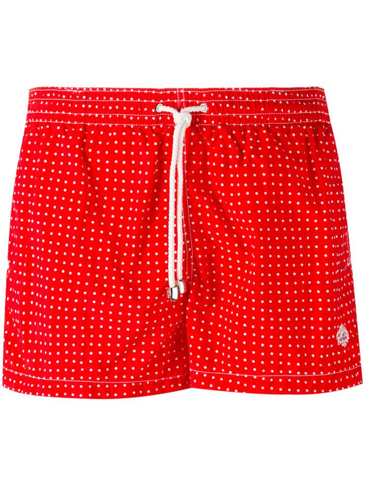 Borrelli - Swim Shorts - Men - Polyamide - Xxl, Red, Polyamide
