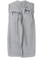 Rick Owens Drkshdw Asymmetric Gilet - Grey