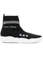 Chiara Ferragni Sock Sneakers - Black