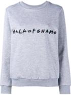 Walk Of Shame Logo Embroidered Sweatshirt