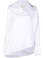 Peter Pilotto Asymmetric Button Shirt - White
