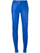 Iro 'tina' Trousers, Women's, Size: 2, Blue, Lamb Skin