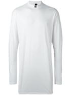 Odeur 'graphic' Long Sleeve T-shirt, Adult Unisex, Size: Medium, White, Cotton
