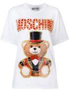 Moschino Oversized Bear Print T-shirt - White