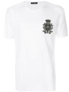 Dolce & Gabbana - Bee And Crown Patch T-shirt - Men - Cotton - 48, White, Cotton