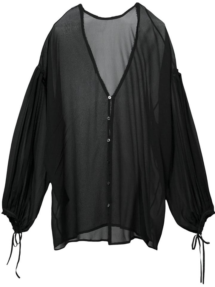 Isabel Benenato V-neck Blouse