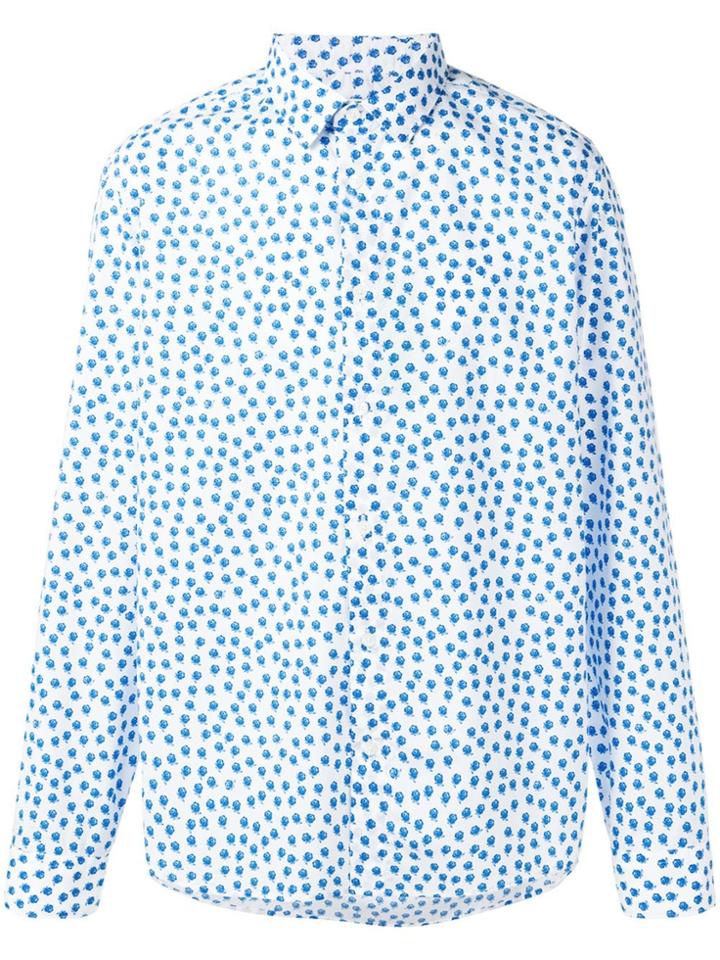Kenzo Roses Slim-fit Shirt - White