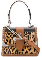 Prada Prada 1ba185vcnk2b2h F083l Furs & Skins->calf Leather - Brown