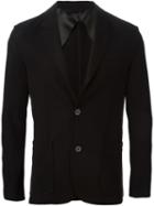Lanvin Classic Blazer, Men's, Size: 50, Black, Cotton/viscose