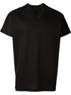 Lanvin V-neck T-shirt, Men's, Size: Xs, Black, Cotton