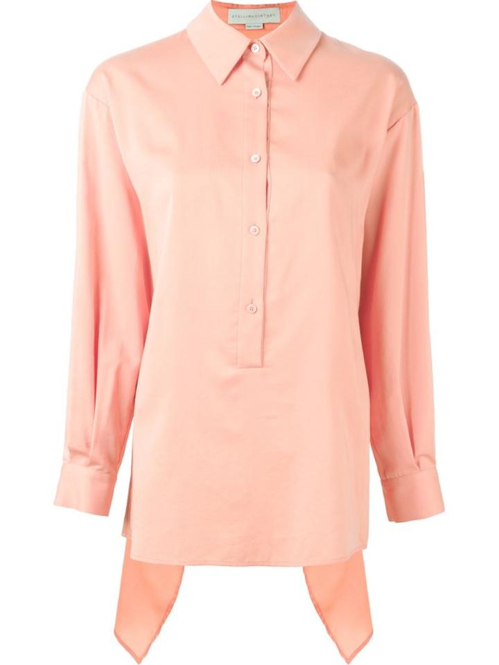 Stella Mccartney 'lucas' Shirt, Women's, Size: 48, Yellow/orange, Cotton/cupro