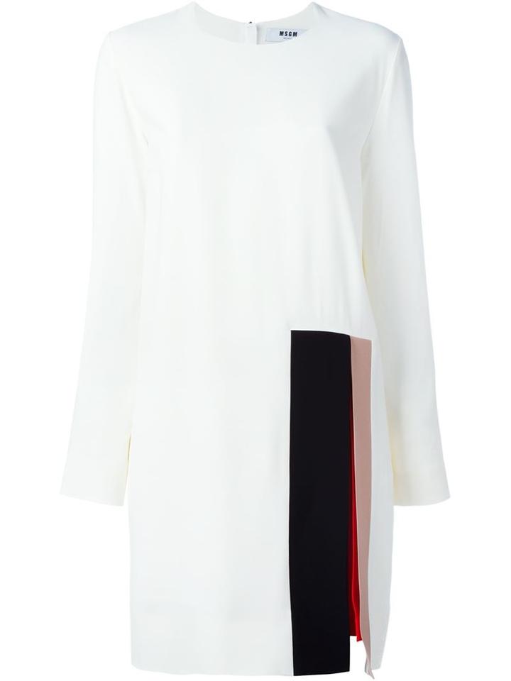 Msgm Longsleeved Shift Dress