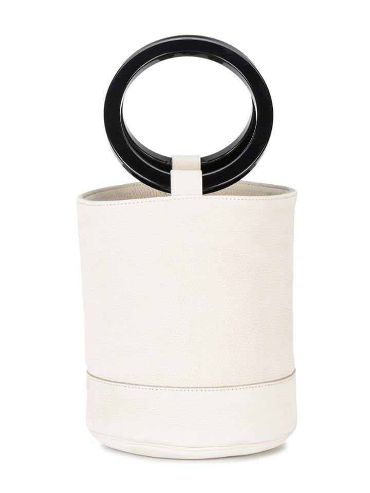Simon Miller Cream Bonsai 20 Bucket Bag - White
