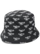 Reebok Logo Print Bucket Hat - Black