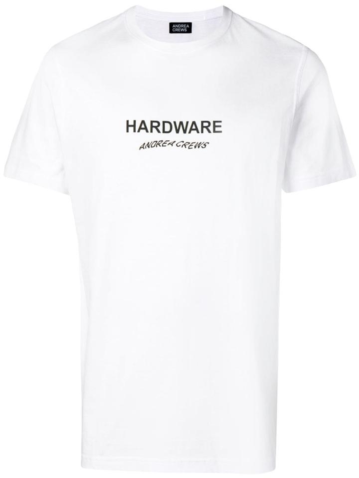 Andrea Crews Logo T-shirt - White