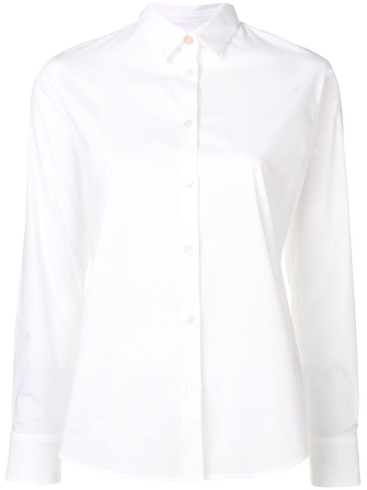Ps Paul Smith Pointed Collar Shirt - White