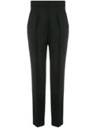 Paule Ka High Waisted Trousers - Black